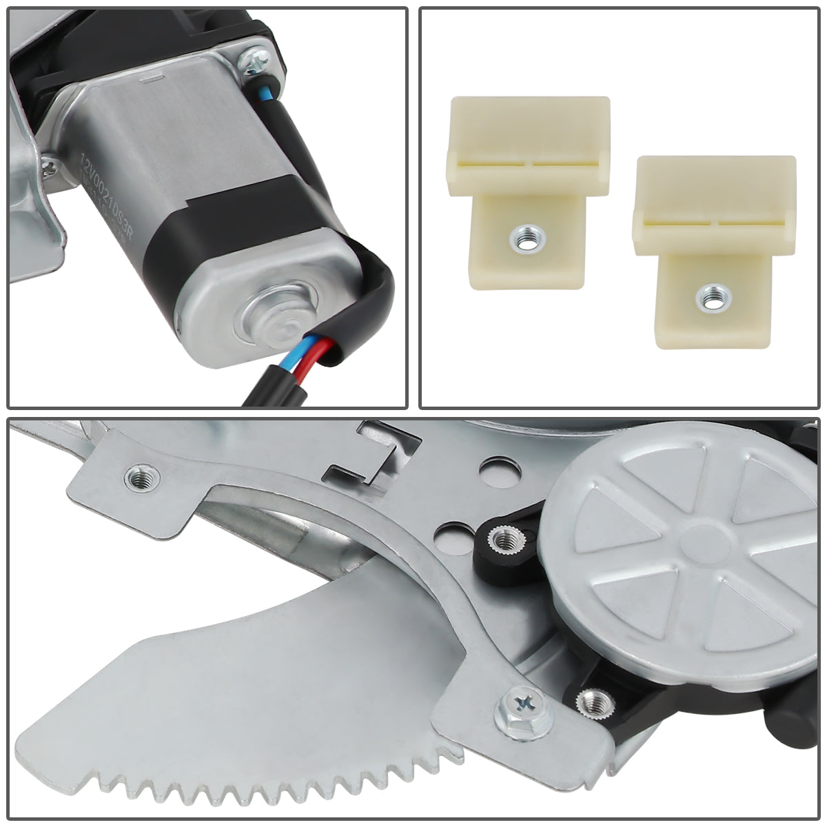 REGULADOR DE VENTANA WINDOW MOTORS & REGULATORS - METALLIC - 04-12 CHEVY COLORADO/04-12 GMC CANYON/06 ISUZU I-280/07-08 ISUZU I-290/06 ISUZU I-350/07-08 ISUZU I-370 - METALLIC - BARE STEEL/PLASTIC