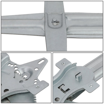 REGULADOR DE VENTANA WINDOW MOTORS & REGULATORS - METALLIC - 04-12 CHEVY COLORADO/04-12 GMC CANYON/06 ISUZU I-280/07-08 ISUZU I-290/06 ISUZU I-350/07-08 ISUZU I-370 - METALLIC - BARE STEEL/PLASTIC