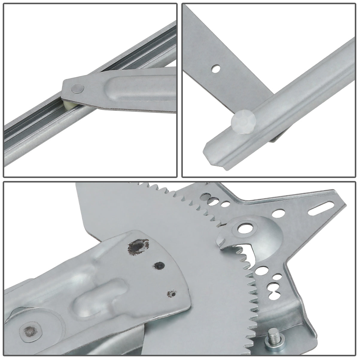 REGULADOR DE VENTANA WINDOW MOTORS & REGULATORS - METALLIC - 04-12 CHEVY COLORADO/04-12 GMC CANYON/06 ISUZU I-280/07-08 ISUZU I-290/06 ISUZU I-350/07-08 ISUZU I-370 - METALLIC - BARE STEEL/PLASTIC