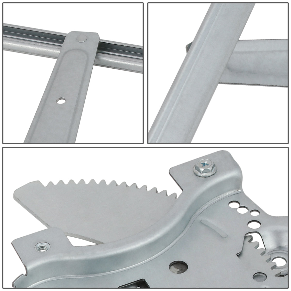 REGULADOR DE VENTANA WINDOW MOTORS & REGULATORS - METALLIC - 04-12 CHEVY COLORADO/04-12 GMC CANYON/06 ISUZU I-280/07-08 ISUZU I-290/06 ISUZU I-350/07-08 ISUZU I-370 - METALLIC - BARE STEEL/PLASTIC