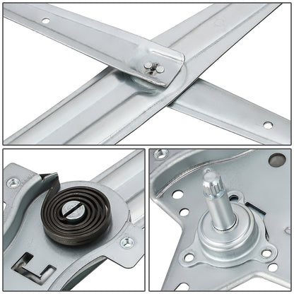 REGULADOR DE VENTANA WINDOW MOTORS & REGULATORS - METALLIC - 04-12 CHEVY COLORADO/04-12 GMC CANYON/06 ISUZU I-280/ 07-08 ISUZU I-290/06 ISUZU I-350/07-08 ISUZU I-370 - METALLIC - BARE STEEL/PLASTIC