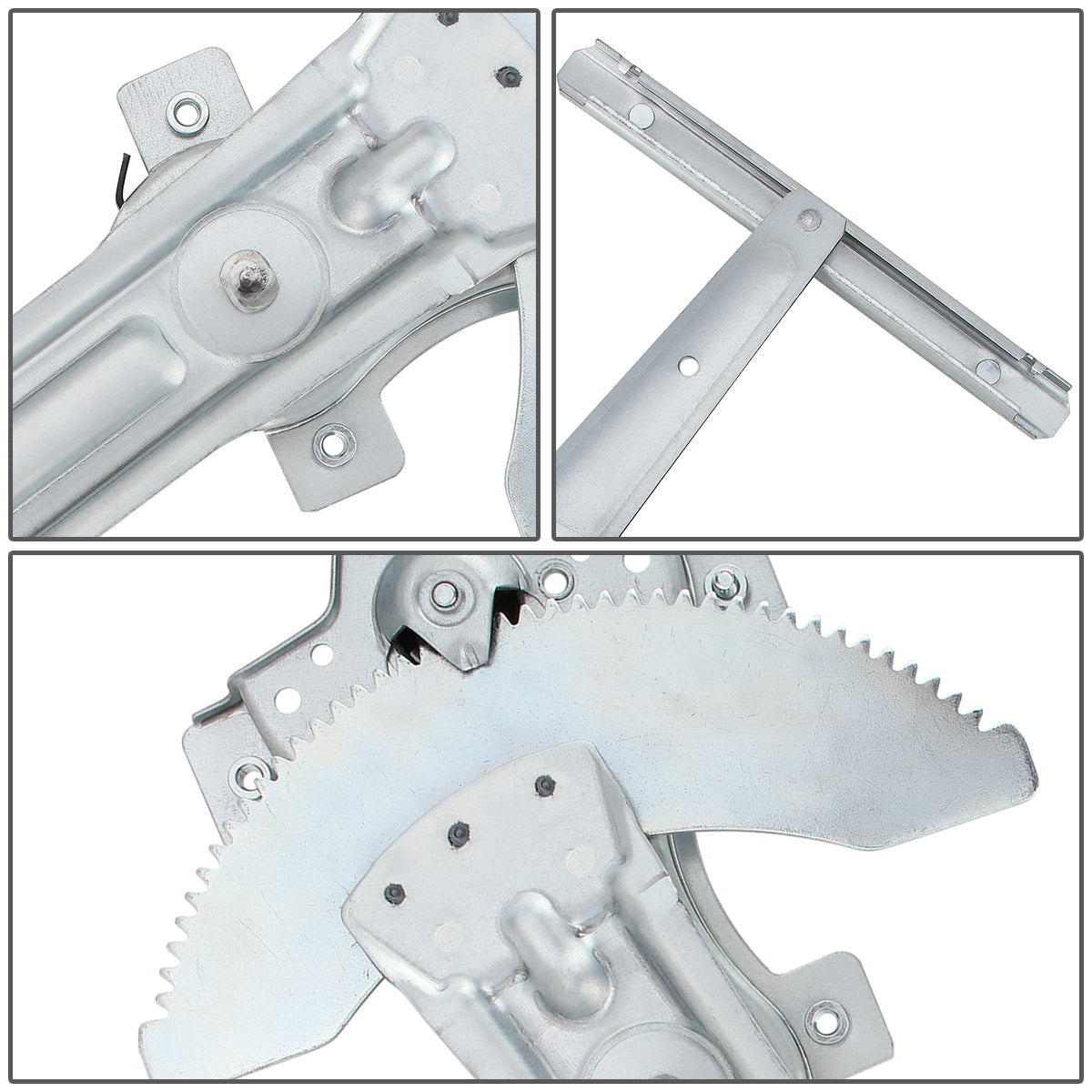 REGULADOR DE VENTANA WINDOW MOTORS & REGULATORS - METALLIC - 04-12 CHEVY COLORADO/04-12 GMC CANYON/06 ISUZU I-280/ 07-08 ISUZU I-290/06 ISUZU I-350/07-08 ISUZU I-370 - METALLIC - BARE STEEL/PLASTIC