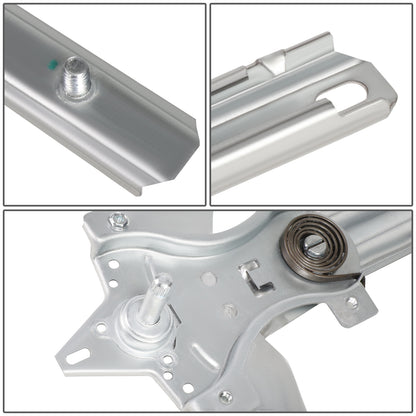 REGULADOR DE VENTANA WINDOW MOTORS & REGULATORS - METALLIC - 04-12 CHEVY COLORADO/04-12 GMC CANYON/06 ISUZU I-280/ 07-08 ISUZU I-290/06 ISUZU I-350/07-08 ISUZU I-370 - METALLIC - BARE STEEL/PLASTIC