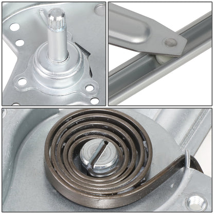 REGULADOR DE VENTANA WINDOW MOTORS & REGULATORS - METALLIC - 04-12 CHEVY COLORADO/04-12 GMC CANYON/06 ISUZU I-280/ 07-08 ISUZU I-290/06 ISUZU I-350/07-08 ISUZU I-370 - METALLIC - BARE STEEL/PLASTIC