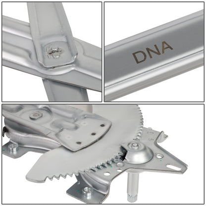 REGULADOR DE VENTANA WINDOW MOTORS & REGULATORS - METALLIC - 04-12 CHEVY COLORADO/04-12 GMC CANYON/06 ISUZU I-280/ 07-08 ISUZU I-290/06 ISUZU I-350/07-08 ISUZU I-370 - METALLIC - BARE STEEL/PLASTIC