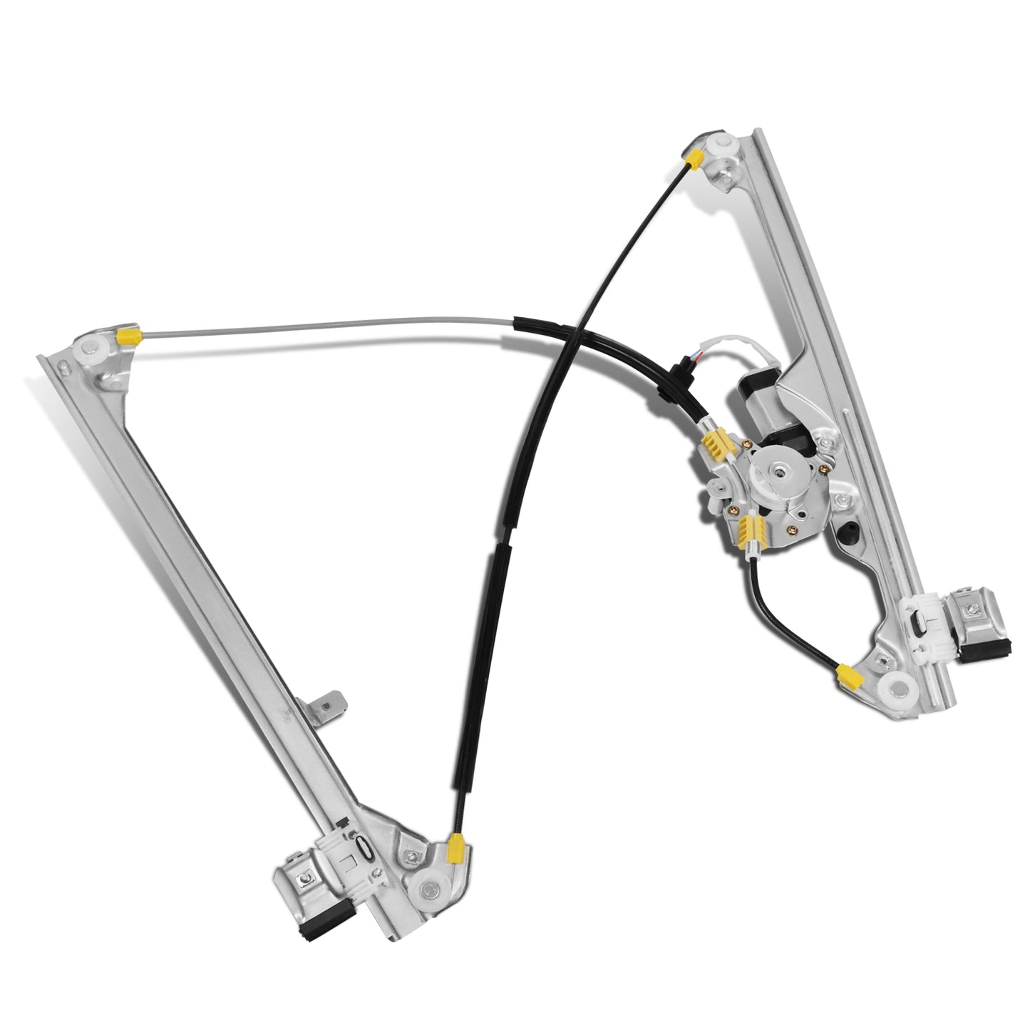 REGULADOR DE VENTANA WINDOW MOTORS & REGULATORS - METALLIC - 99- 07 CADILLAC ESCALADE CHEVY AVALANCHE GMC SIERRA YUKON XL 1500 2500 3500 - METALLIC - BARE STEEL/PLASTIC