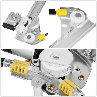 REGULADOR DE VENTANA WINDOW MOTORS & REGULATORS - METALLIC - 99- 07 CADILLAC ESCALADE CHEVY AVALANCHE GMC SIERRA YUKON XL 1500 2500 3500 - METALLIC - BARE STEEL/PLASTIC