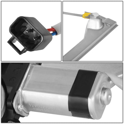 REGULADOR DE VENTANA WINDOW MOTORS & REGULATORS - METALLIC - 99- 07 CADILLAC ESCALADE CHEVY AVALANCHE GMC SIERRA YUKON XL 1500 2500 3500 - METALLIC - BARE STEEL/PLASTIC