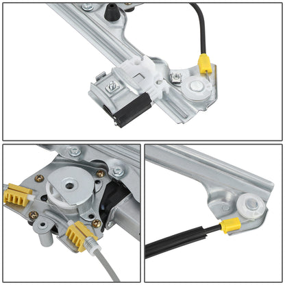 REGULADOR DE VENTANA WINDOW MOTORS & REGULATORS - METALLIC - 99-13 CADILLAC ESCALADE CHEVY SILVERADO SUBURBAN GMC SIERRA YUKON - METALLIC - BARE STEEL/PLASTIC