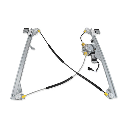 REGULADOR DE VENTANA WINDOW MOTORS & REGULATORS - METALLIC - 99-13 CADILLAC ESCALADE CHEVY SILVERADO SUBURBAN GMC SIERRA YUKON - METALLIC - BARE STEEL/PLASTIC