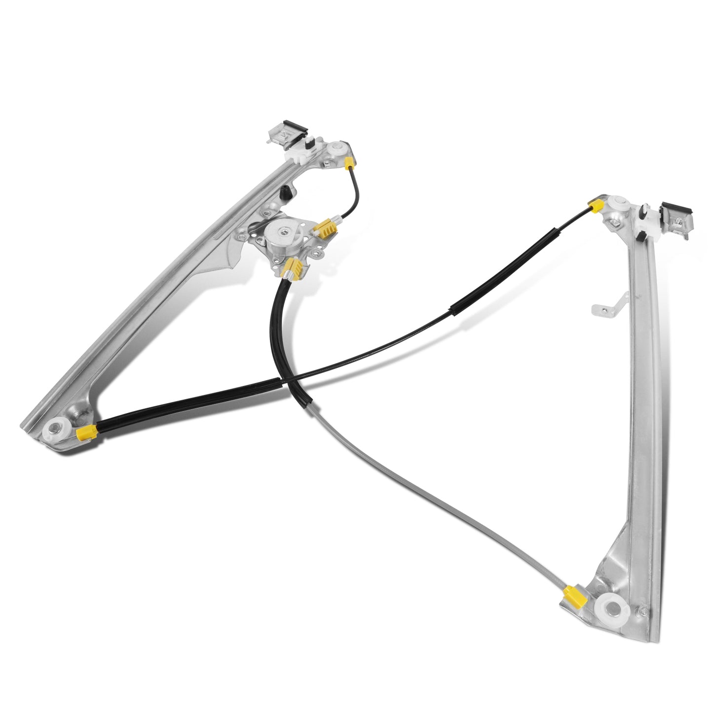 REGULADOR DE VENTANA WINDOW MOTORS & REGULATORS - METALLIC - 99-07 CADILLAC ESCALADE CHEVY AVALANCHE GMC SIERRA YUKON XL 1500 2500 3500 - METALLIC - BARE STEEL/PLASTIC