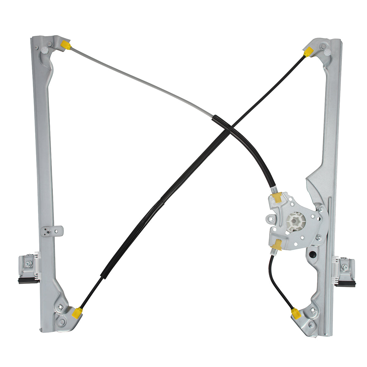 REGULADOR DE VENTANA WINDOW MOTORS & REGULATORS - METALLIC - 99-07 CADILLAC ESCALADE CHEVY SILVERADO SUBURBAN AVALANCHE GMC SIERRA YUKON - METALLIC - BARE STEEL/PLASTIC