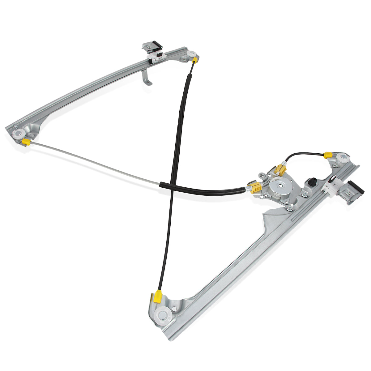 REGULADOR DE VENTANA WINDOW MOTORS & REGULATORS - METALLIC - 99-07 CADILLAC ESCALADE CHEVY SILVERADO SUBURBAN AVALANCHE GMC SIERRA YUKON - METALLIC - BARE STEEL/PLASTIC