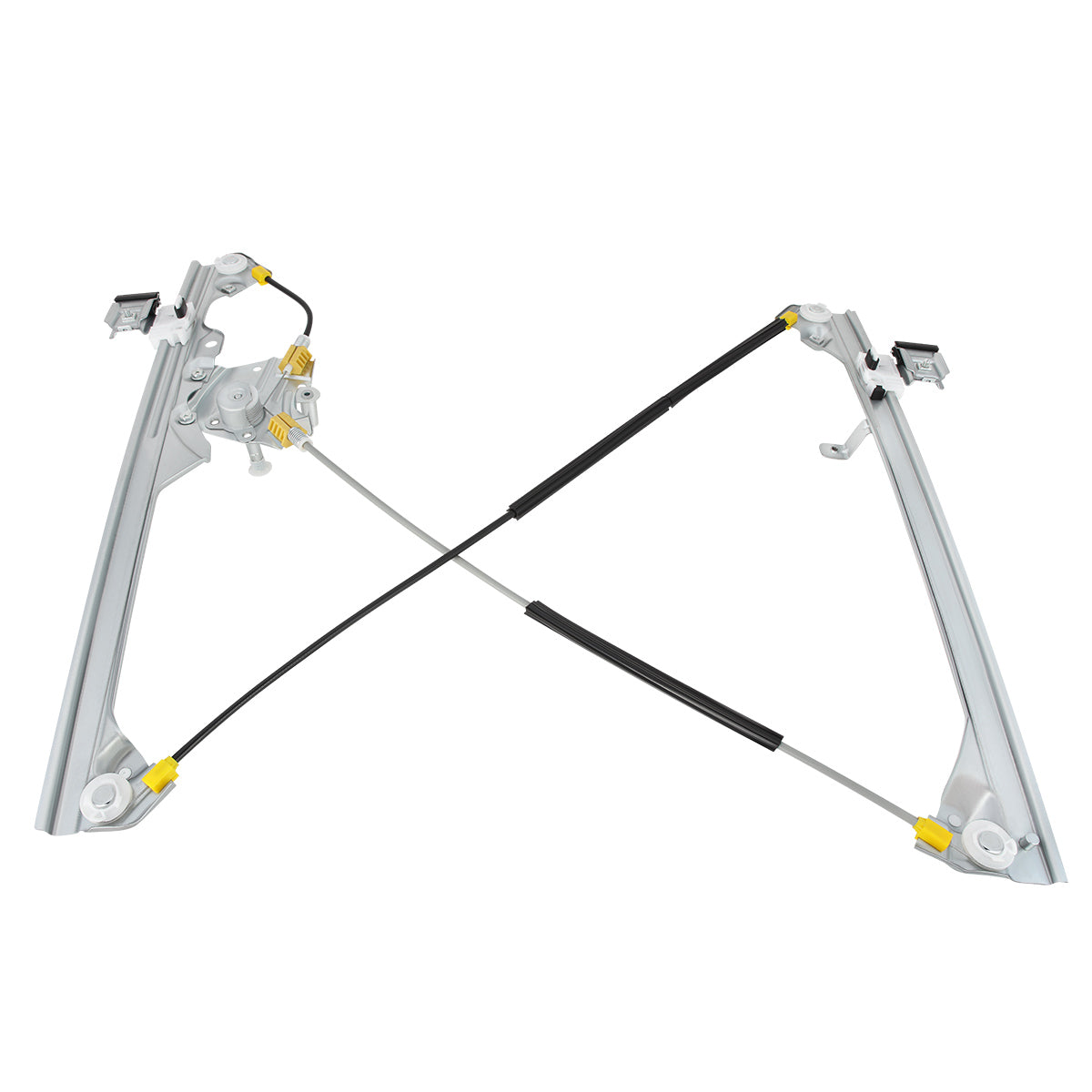 REGULADOR DE VENTANA WINDOW MOTORS & REGULATORS - METALLIC - 99-07 CADILLAC ESCALADE CHEVY SILVERADO SUBURBAN AVALANCHE GMC SIERRA YUKON - METALLIC - BARE STEEL/PLASTIC