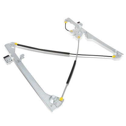 REGULADOR DE VENTANA WINDOW MOTORS & REGULATORS - METALLIC - 99-07 CADILLAC ESCALADE CHEVY SILVERADO SUBURBAN AVALANCHE GMC SIERRA YUKON - METALLIC - BARE STEEL/PLASTIC