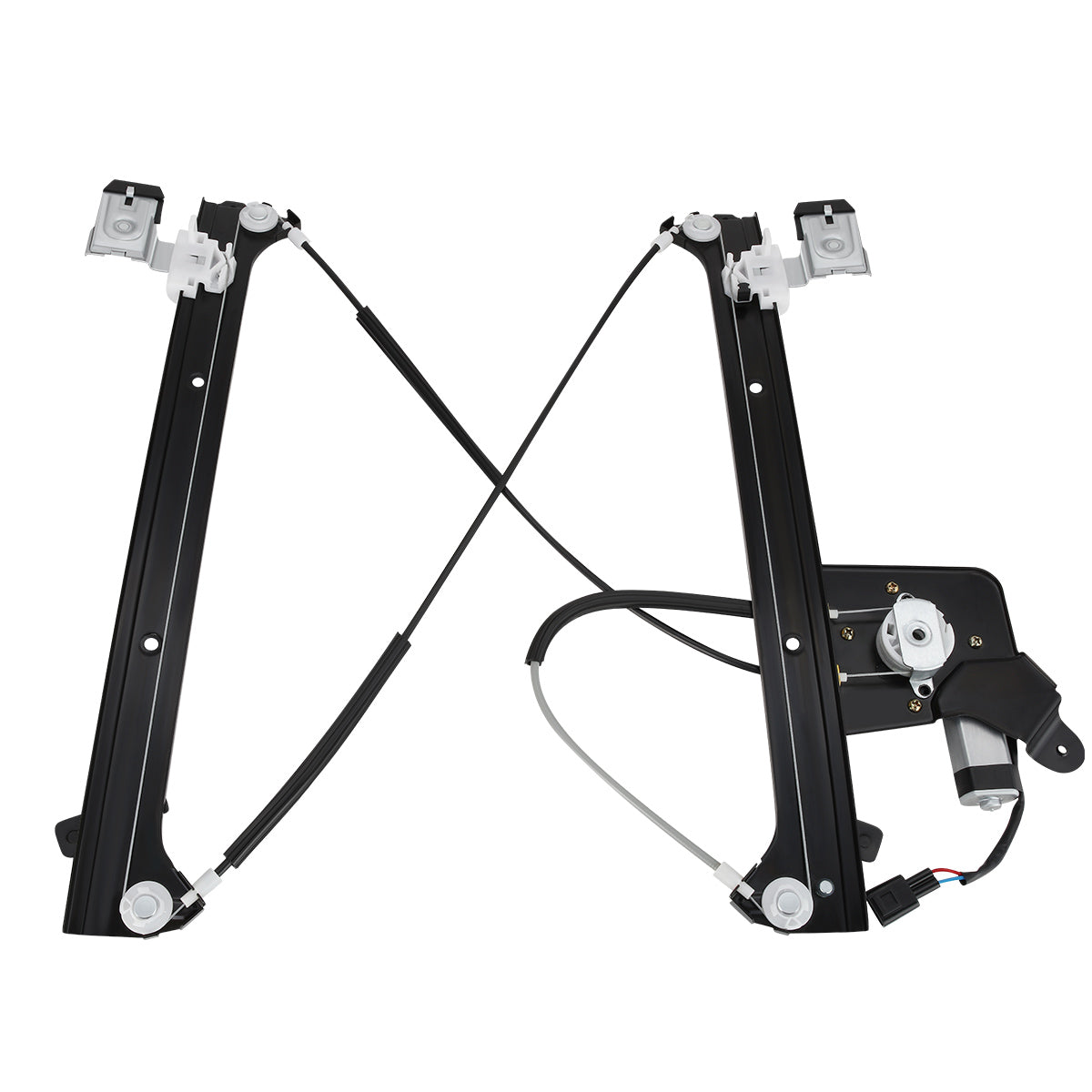 REGULADOR DE VENTANA WINDOW MOTORS & REGULATORS - METALLIC - 00-07 CADILLAC ESCALADE CHEVY SILVERADO SUBURBAN AVALANCHE GMC SIERRA YUKON - METALLIC - BARE STEEL/PLASTIC