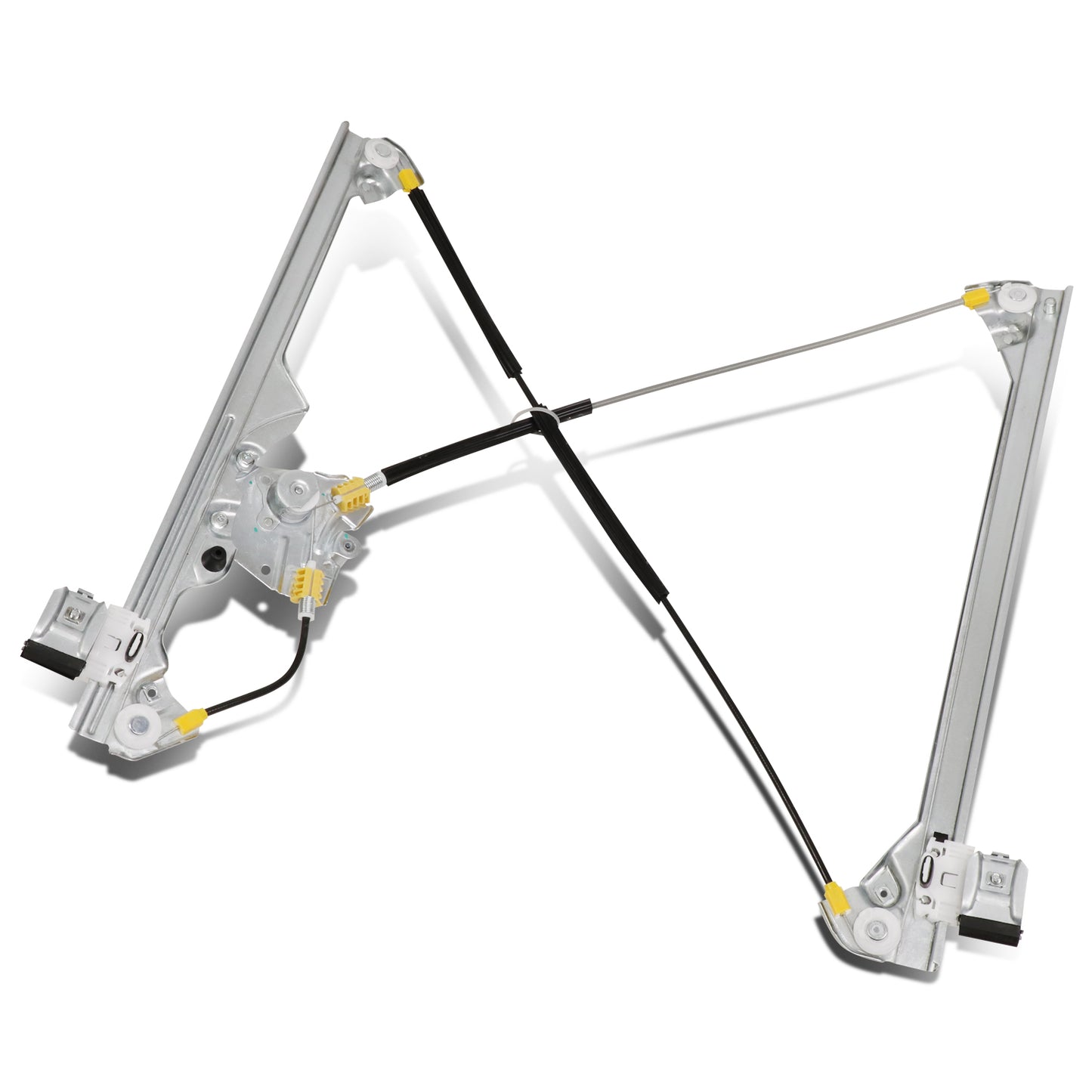 REGULADOR DE VENTANA WINDOW MOTORS & REGULATORS - METALLIC - 07-14 CHEVY AVALANCHE GMC YUKON XL SIERRA 1500-3500 - METALLIC - BARE STEEL/PLASTIC