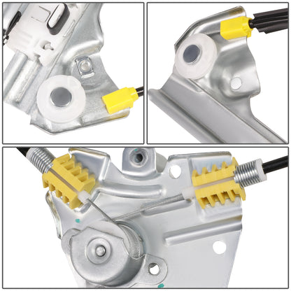 REGULADOR DE VENTANA WINDOW MOTORS & REGULATORS - METALLIC - 07-14 CHEVY AVALANCHE GMC YUKON XL SIERRA 1500-3500 - METALLIC - BARE STEEL/PLASTIC