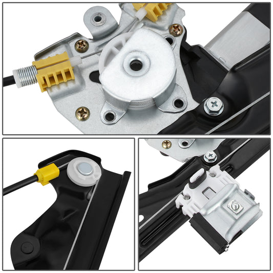 REGULADOR DE VENTANA WINDOW MOTORS & REGULATORS - METALLIC - 07-14 ADILLAC ESCALADE CHEVY SILVERADO SUBURBAN GMC SIERRA YUKON - METALLIC - BARE STEEL/PLASTIC