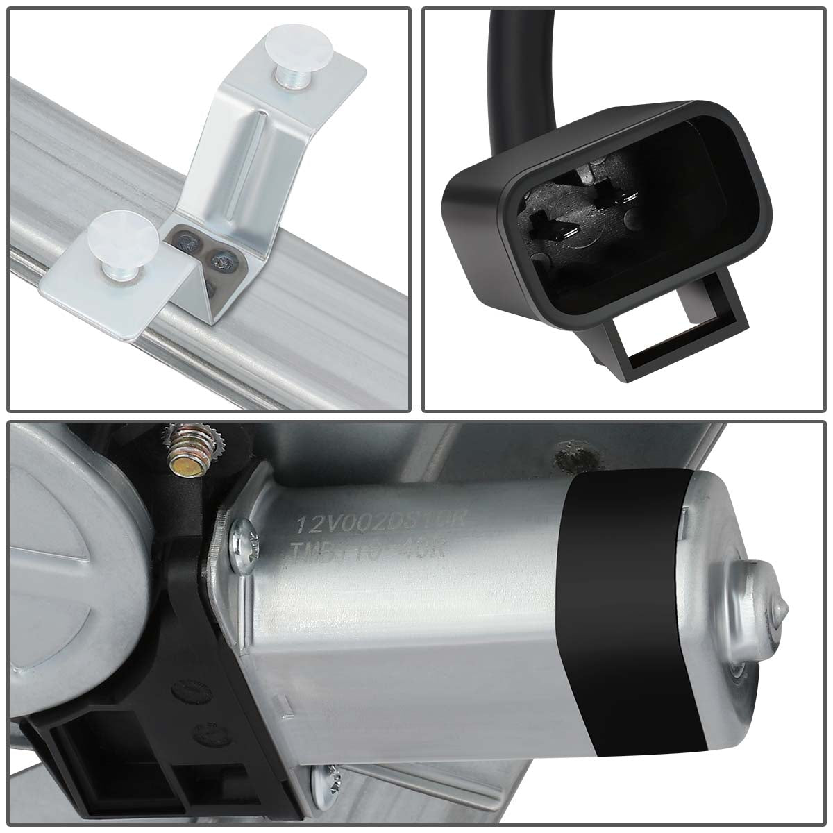 REGULADOR DE VENTANA WINDOW MOTORS & REGULATORS - METALLIC - 10-13 CHEVY CHEYENNE/07-13 CHEVY SILVERADO 1500/07-13 CHEVY SILVERADO 2500/07-13 CHEVY SILVERADO 3500/07-13 GMC SIERRA 1500/07-13 GMC SIERRA 2500/07-13 GMC SIERRA 3500 - METALLIC - BARE