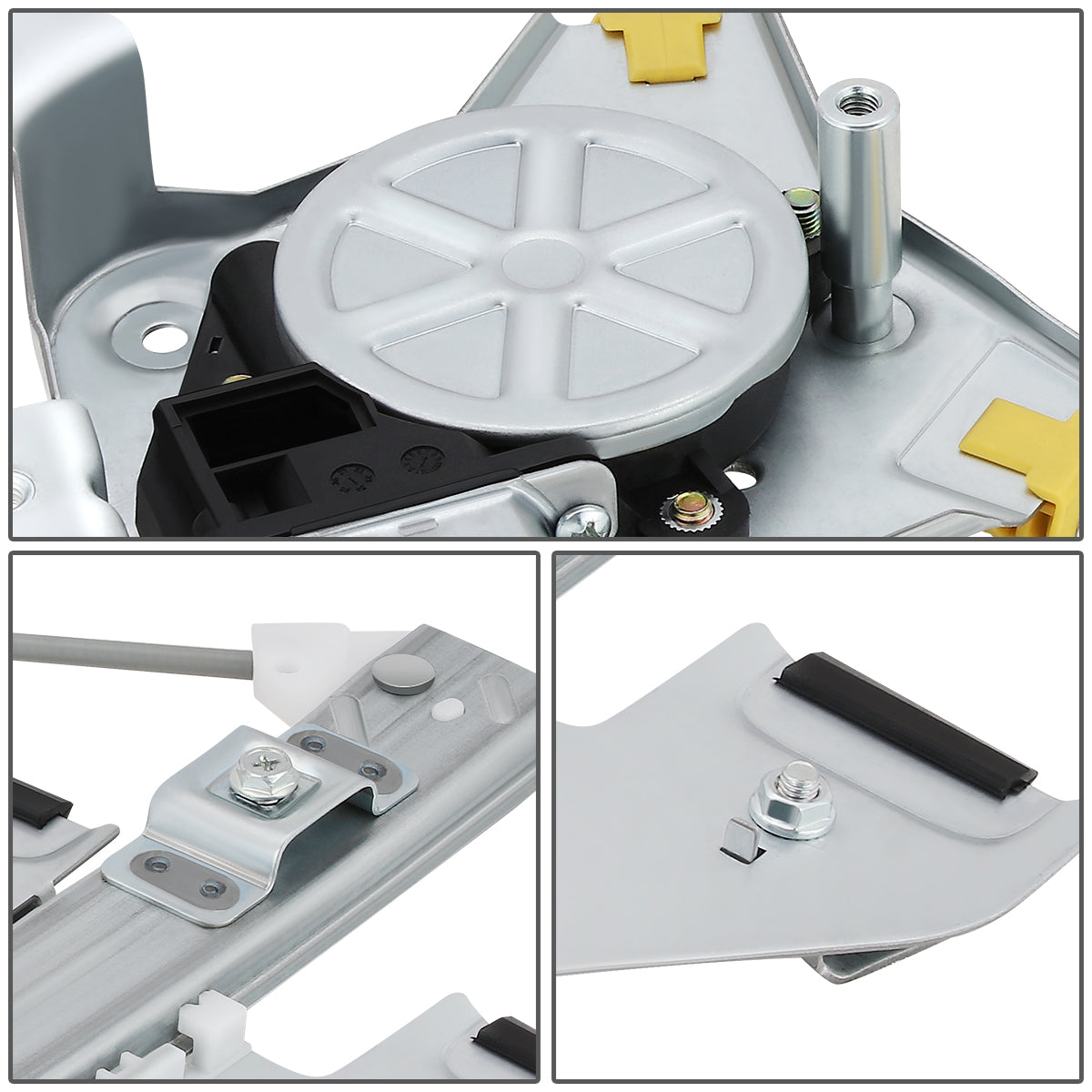 REGULADOR DE VENTANA WINDOW MOTORS & REGULATORS - METALLIC - 07-14 CADILLAC ESCALADE/07-14 CHEVY TAHOE/07-14GMC YUKON - METALLIC - BARE STEEL/PLASTIC