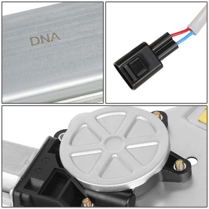 REGULADOR DE VENTANA WINDOW MOTORS & REGULATORS - METALLIC - 00-05 BUICK LESABRE - METALLIC - BARE STEEL/PLASTIC