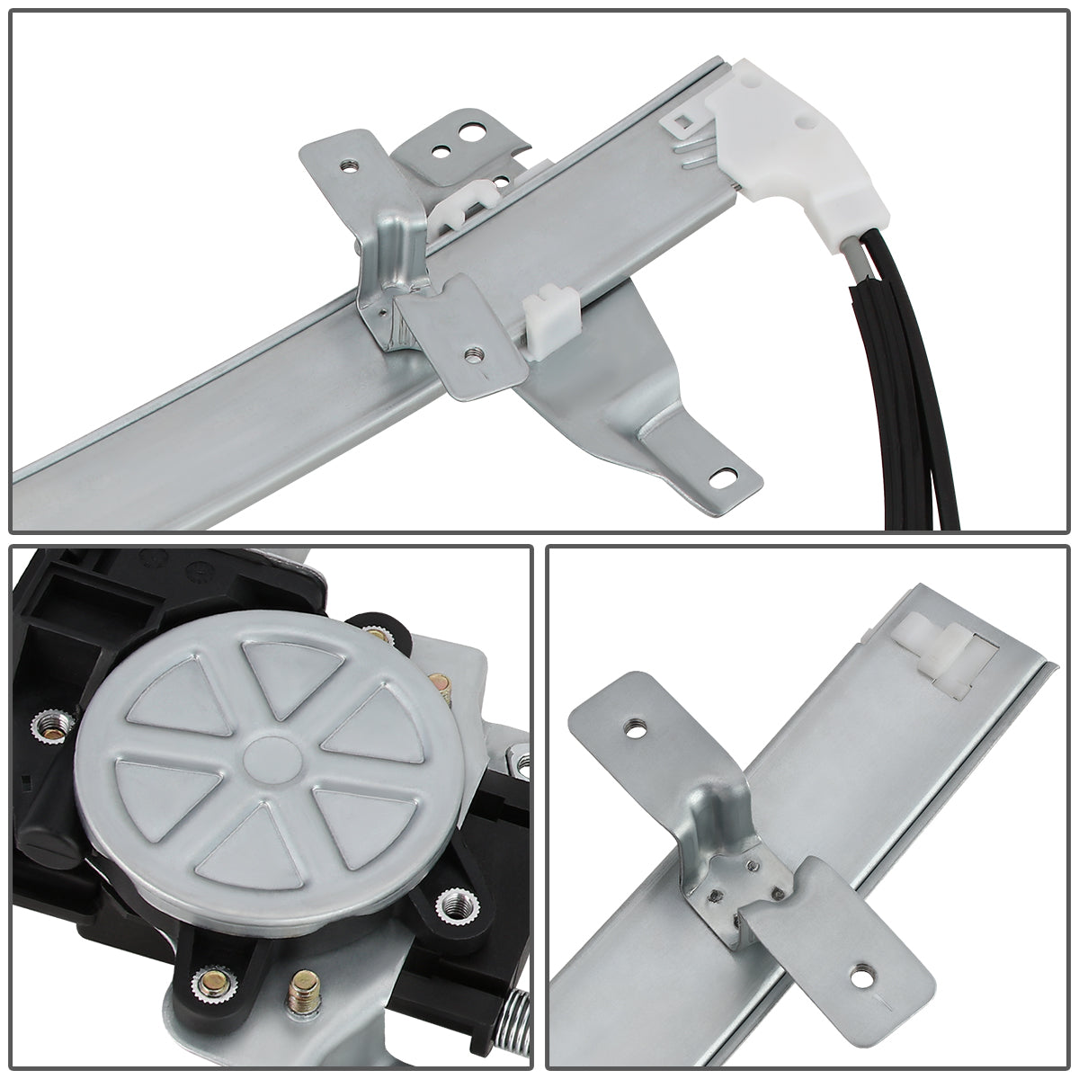 REGULADOR DE VENTANA WINDOW MOTORS & REGULATORS - METALLIC - 97-05 BUICK CENTURY/97-04 BUICK REGAL/98-02 OLDSMOBILE INTRIGUE - METALLIC - BARE STEEL/PLASTIC