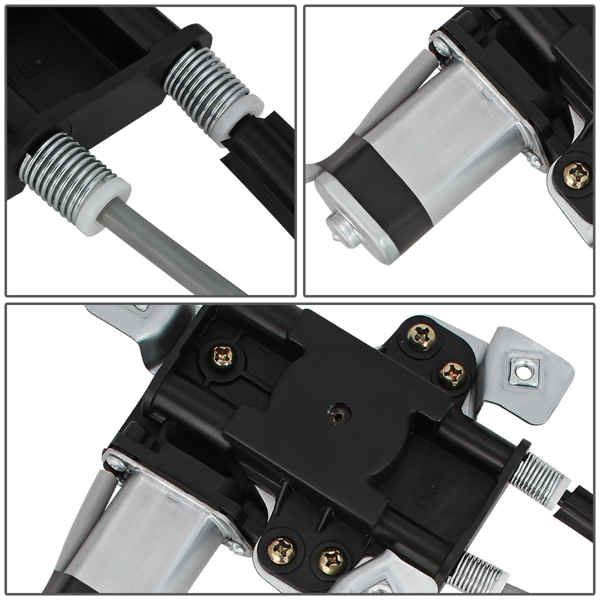 REGULADOR DE VENTANA WINDOW MOTORS & REGULATORS - METALLIC - 97-05 BUICK CENTURY/97-04 BUICK REGAL/98-02 OLDSMOBILE INTRIGUE - METALLIC - BARE STEEL/PLASTIC