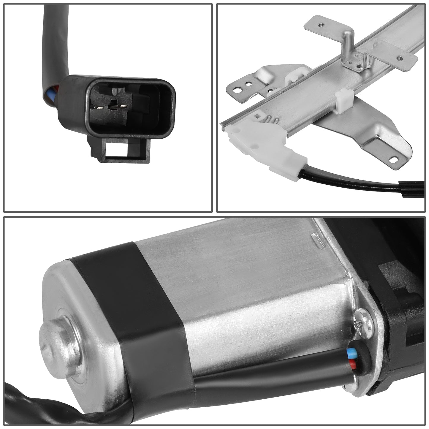 REGULADOR DE VENTANA WINDOW MOTORS & REGULATORS - METALLIC - 97-05 BUICK CENTURY/97-04 BUICK REGAL/98-02 OLDSMOBILE INTRIGUE - METALLIC - BARE STEEL/PLASTIC