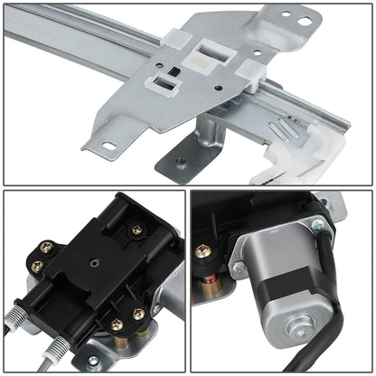 REGULADOR DE VENTANA WINDOW MOTORS & REGULATORS - METALLIC - 97-05 BUICK CENTURY/97-04 BUICK REGAL/98-02 OLDSMOBILE INTRIGUE - METALLIC - BARE STEEL/PLASTIC