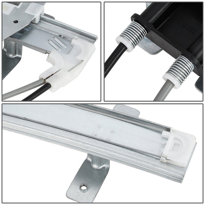 REGULADOR DE VENTANA WINDOW MOTORS & REGULATORS - METALLIC - 97-05 BUICK CENTURY/97-04 BUICK REGAL/98-02 OLDSMOBILE INTRIGUE - METALLIC - BARE STEEL/PLASTIC