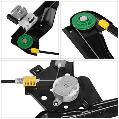 REGULADOR DE VENTANA WINDOW MOTORS & REGULATORS - METALLIC - 11-13 CHEVY CAPRICE/08-09 PONTIAC G8 - METALLIC - BARE STEEL/PLASTIC