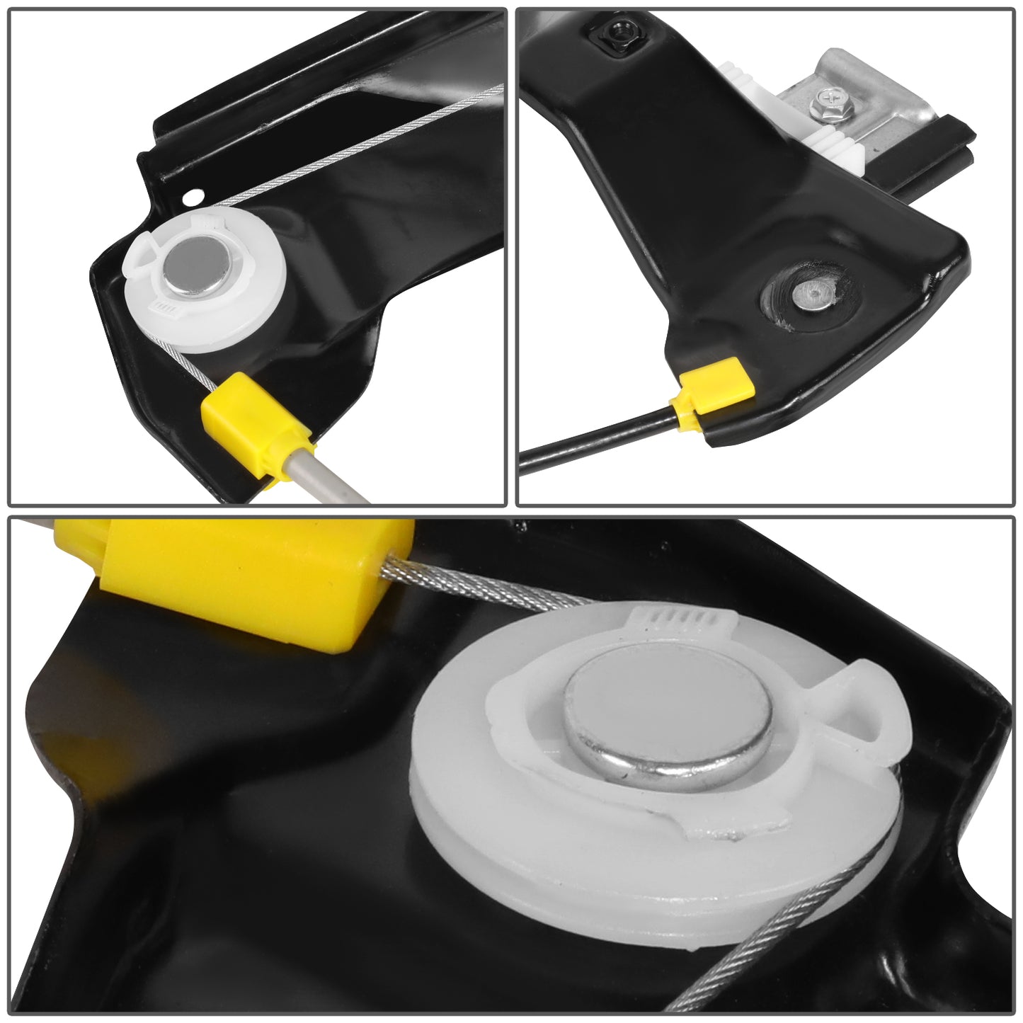 REGULADOR DE VENTANA WINDOW MOTORS & REGULATORS - METALLIC - 11-13 CHEVY CAPRICE/08-09 PONTIAC G8 - METALLIC - BARE STEEL/PLASTIC