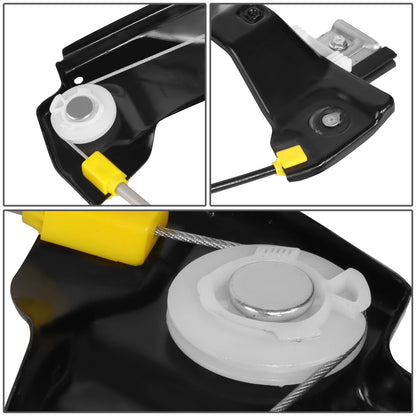 REGULADOR DE VENTANA WINDOW MOTORS & REGULATORS - METALLIC - 11-13 CHEVY CAPRICE/08-09 PONTIAC G8 - METALLIC - BARE STEEL/PLASTIC