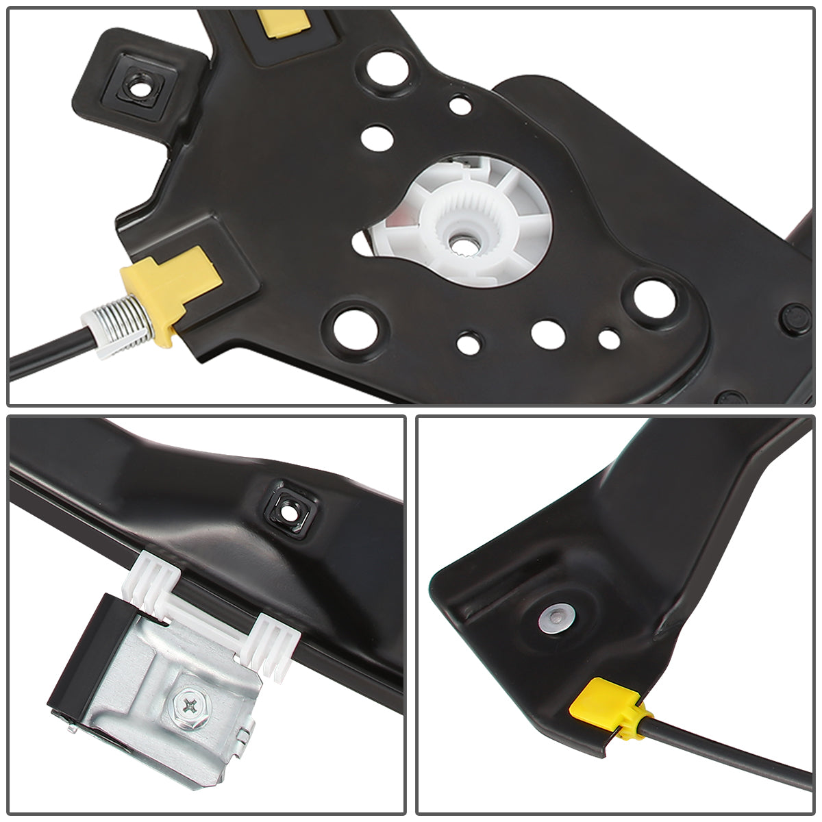 REGULADOR DE VENTANA WINDOW MOTORS & REGULATORS - METALLIC - 11-13 CHEVY CAPRICE/08-09 PONTIAC G8 - METALLIC - BARE STEEL/PLASTIC