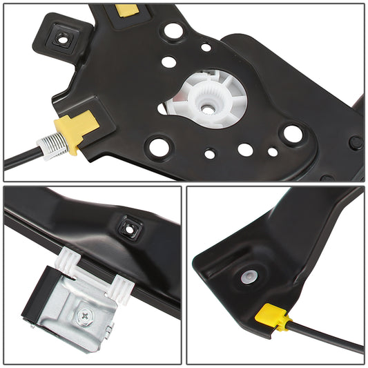 REGULADOR DE VENTANA WINDOW MOTORS & REGULATORS - METALLIC - 11-13 CHEVY CAPRICE/08-09 PONTIAC G8 - METALLIC - BARE STEEL/PLASTIC