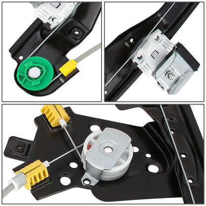 REGULADOR DE VENTANA WINDOW MOTORS & REGULATORS - METALLIC - 11-13 CHEVY CAPRICE/08-09 PONTIAC G8 - METALLIC - BARE STEEL/PLASTIC