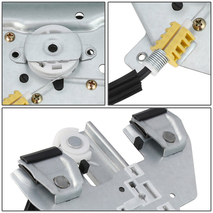 REGULADOR DE VENTANA WINDOW MOTORS & REGULATORS - METALLIC - 11-17 CHEVY CAPRICE/14-17 CHEVY SS/08-09 PONTIAC G8 - METALLIC - BARE STEEL/PLASTIC