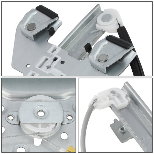 REGULADOR DE VENTANA WINDOW MOTORS & REGULATORS - METALLIC - 11-17 CHEVY CAPRICE/14-17 CHEVY SS/08-09 PONTIAC G8 - METALLIC - BARE STEEL/PLASTIC