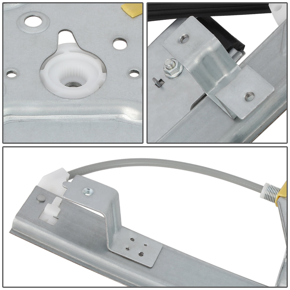 REGULADOR DE VENTANA WINDOW MOTORS & REGULATORS - METALLIC - 11-17 CHEVY CAPRICE/14-17 CHEVY SS/08-09 PONTIAC G8 - METALLIC - BARE STEEL/PLASTIC