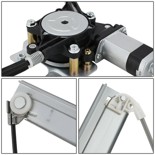 REGULADOR DE VENTANA WINDOW MOTORS & REGULATORS - METALLIC - 00-05 CHEVY IMPALA - METALLIC - BARE STEEL/PLASTIC