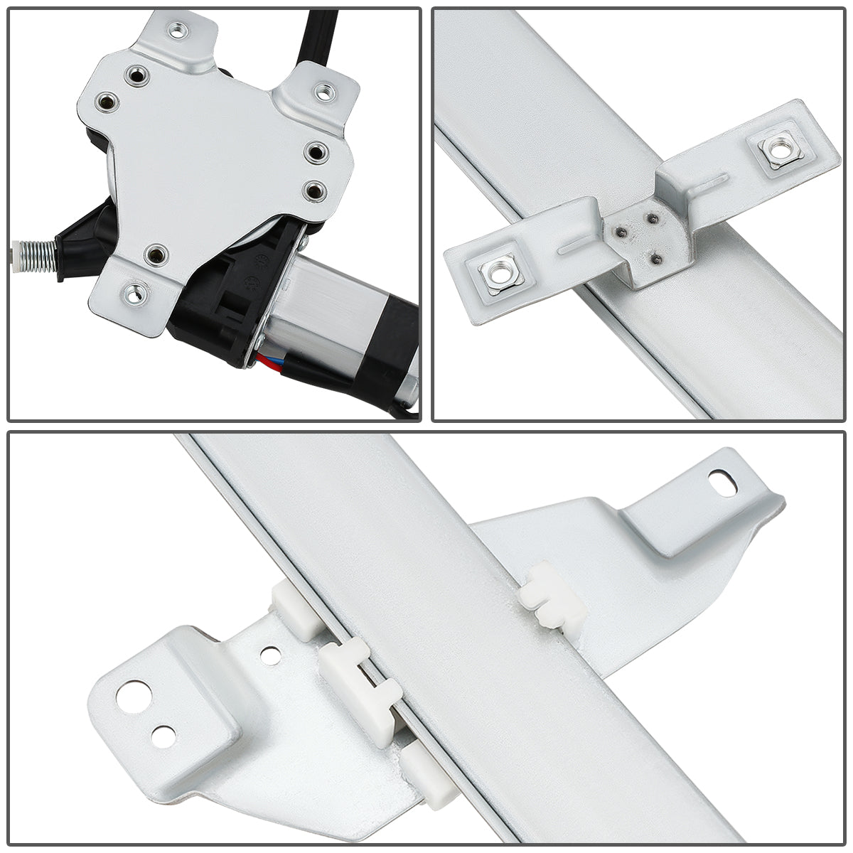 REGULADOR DE VENTANA WINDOW MOTORS & REGULATORS - METALLIC - 00-05 CHEVY IMPALA - METALLIC - BARE STEEL/PLASTIC