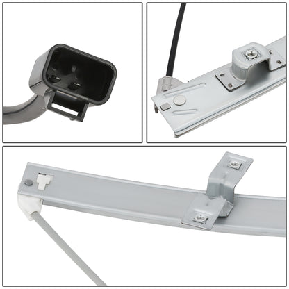 REGULADOR DE VENTANA WINDOW MOTORS & REGULATORS - METALLIC - 00-05 CHEVY IMPALA - METALLIC - BARE STEEL/PLASTIC