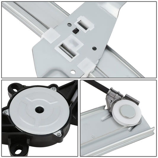 REGULADOR DE VENTANA WINDOW MOTORS & REGULATORS - METALLIC - 00-05 CHEVY IMPALA - METALLIC - BARE STEEL/PLASTIC