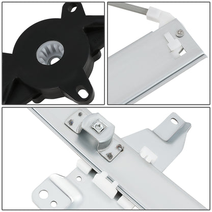 REGULADOR DE VENTANA WINDOW MOTORS & REGULATORS - METALLIC - 00-05 CHEVY IMPALA - METALLIC - BARE STEEL/PLASTIC