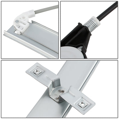 REGULADOR DE VENTANA WINDOW MOTORS & REGULATORS - METALLIC - 00-05 CHEVY IMPALA - METALLIC - BARE STEEL/PLASTIC