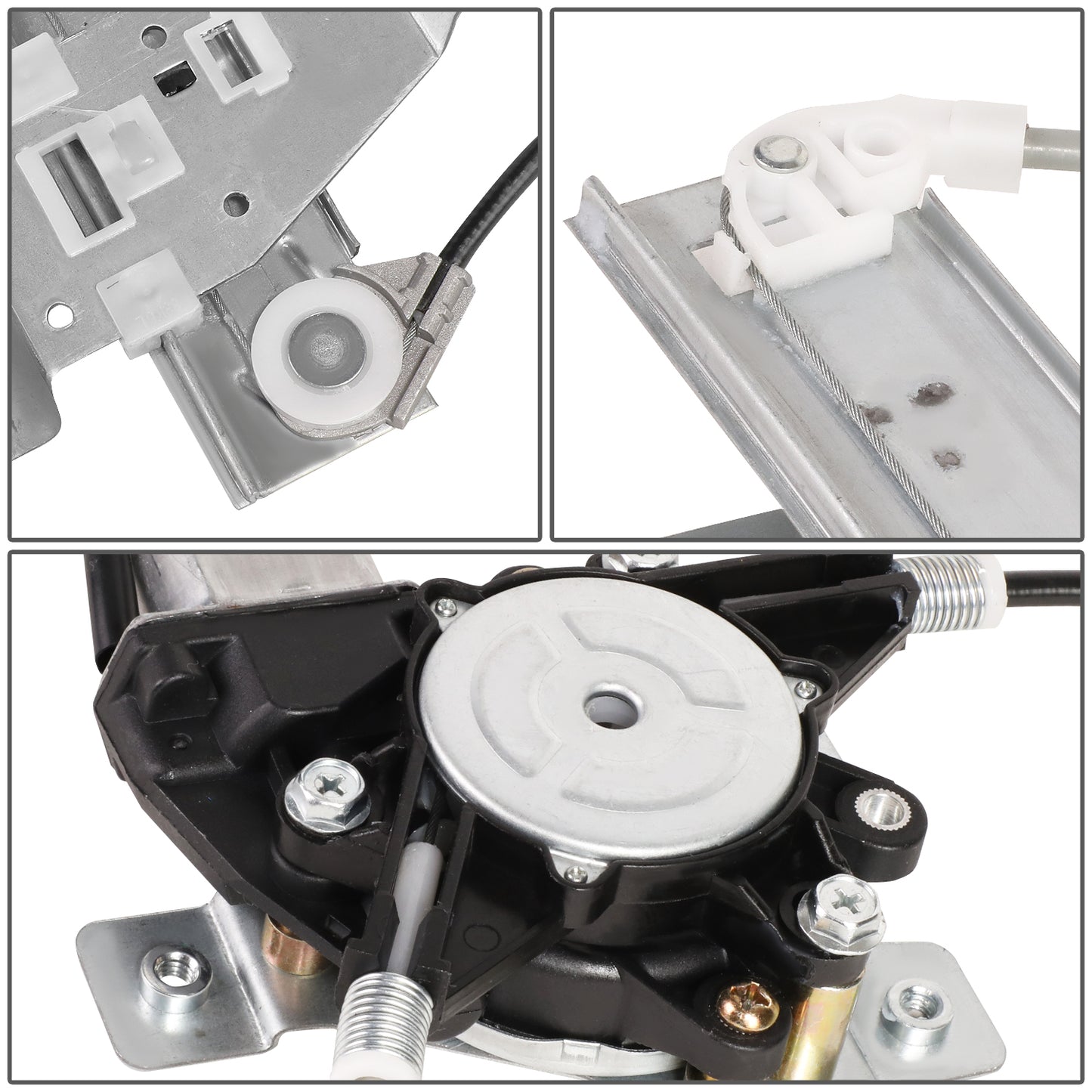 REGULADOR DE VENTANA WINDOW MOTORS & REGULATORS - METALLIC - 00-05 CHEVY IMPALA - METALLIC - BARE STEEL/PLASTIC