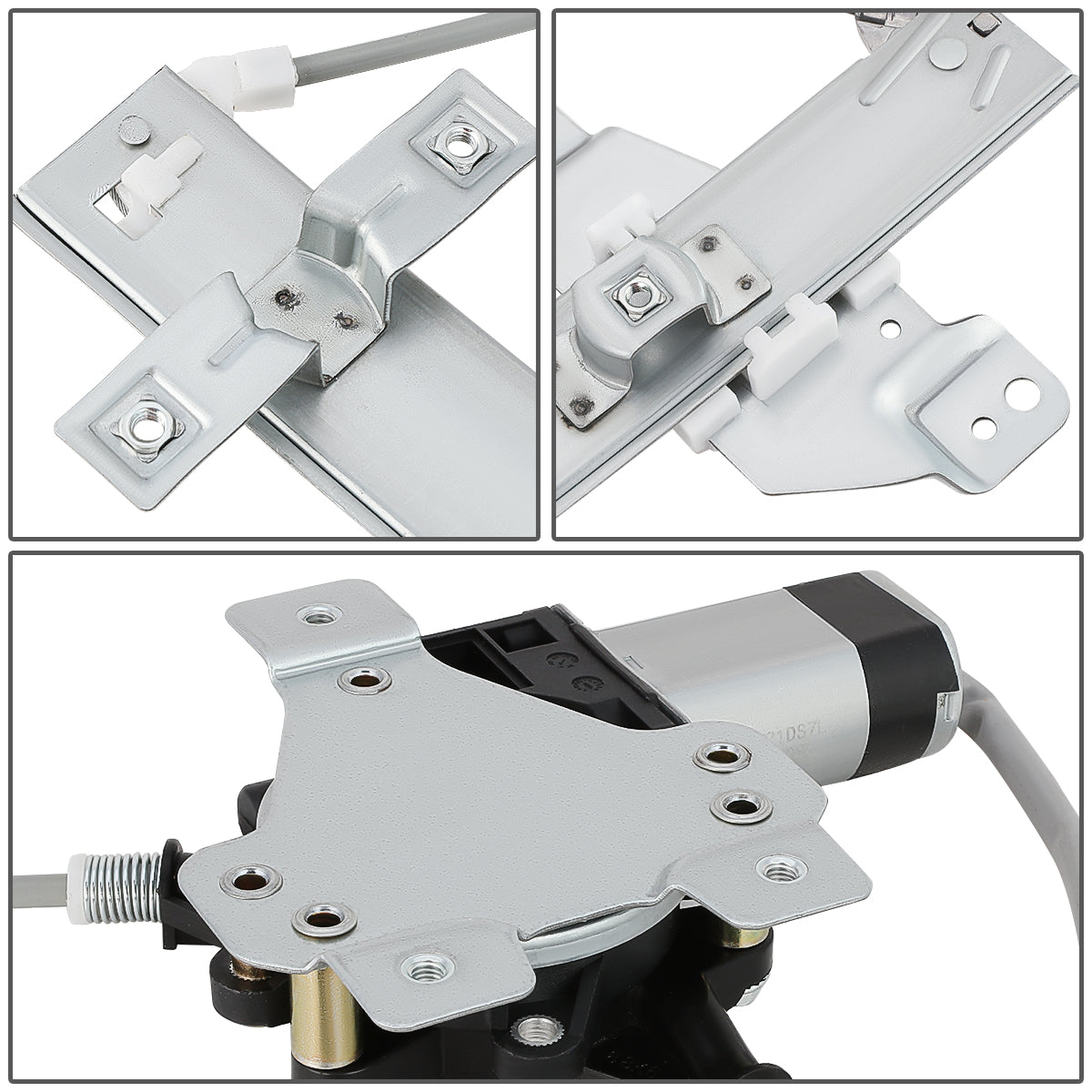 REGULADOR DE VENTANA WINDOW MOTORS & REGULATORS - METALLIC - 00-05 CHEVY IMPALA - METALLIC - BARE STEEL/PLASTIC