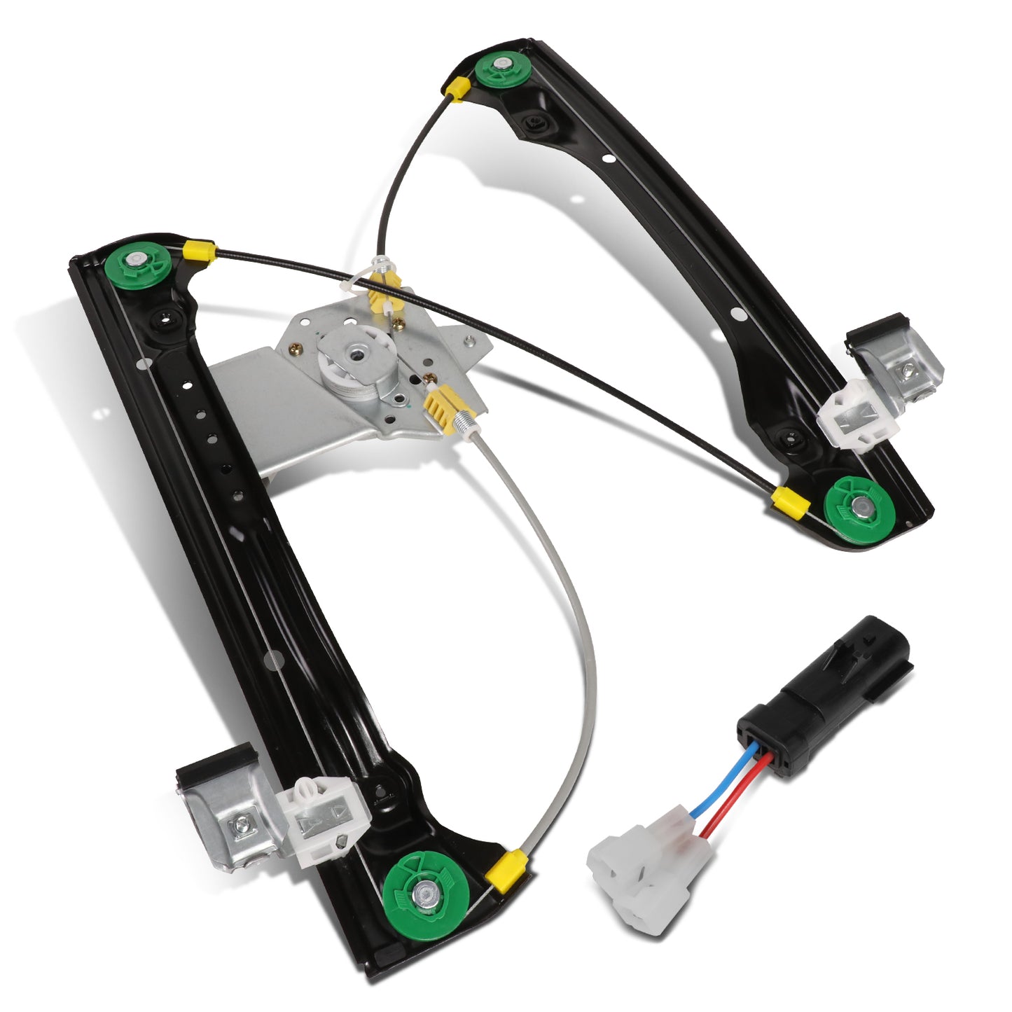 REGULADOR DE VENTANA WINDOW MOTORS & REGULATORS - METALLIC - 12-15 CHEVY CRUZE/16 CHEVY CRUZE LIMITED - METALLIC - BARE STEEL/PLASTIC