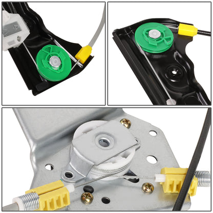 REGULADOR DE VENTANA WINDOW MOTORS & REGULATORS - METALLIC - 12-15 CHEVY CRUZE/16 CHEVY CRUZE LIMITED - METALLIC - BARE STEEL/PLASTIC